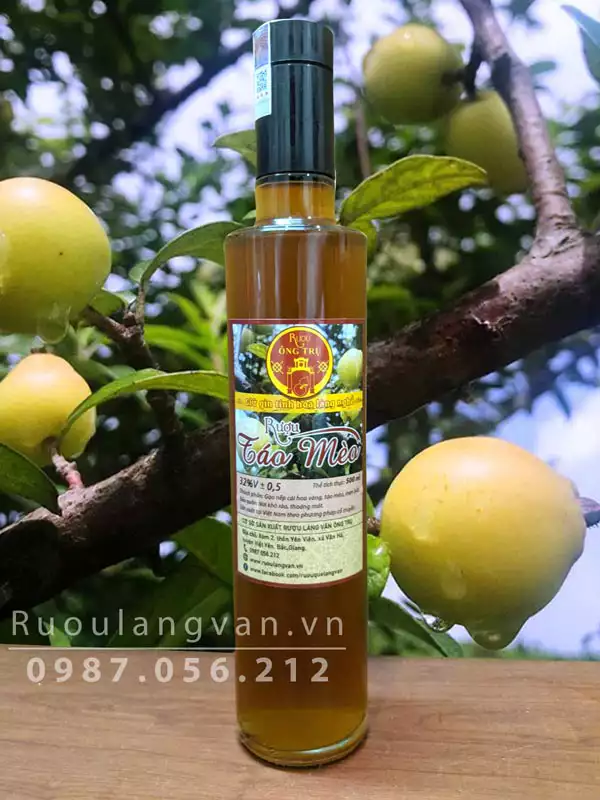 Rượu táo mèo Ông Trụ