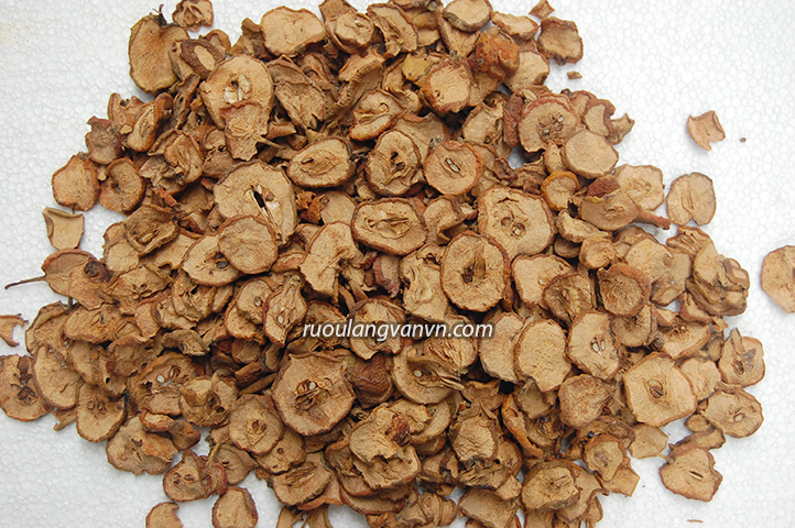 Táo mèo xắt phơi khô